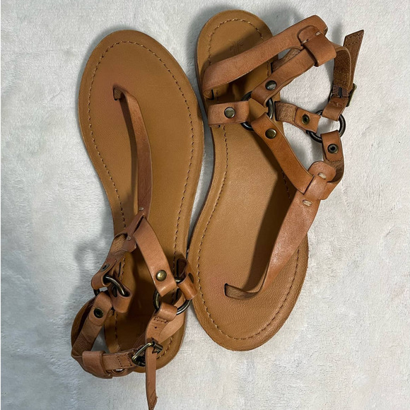 Frye Rachel Ring T-Strap Sandal 9.5 - Picture 2 of 7